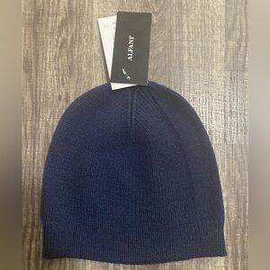 Alfani Men's Navy Blue Knit Beanie